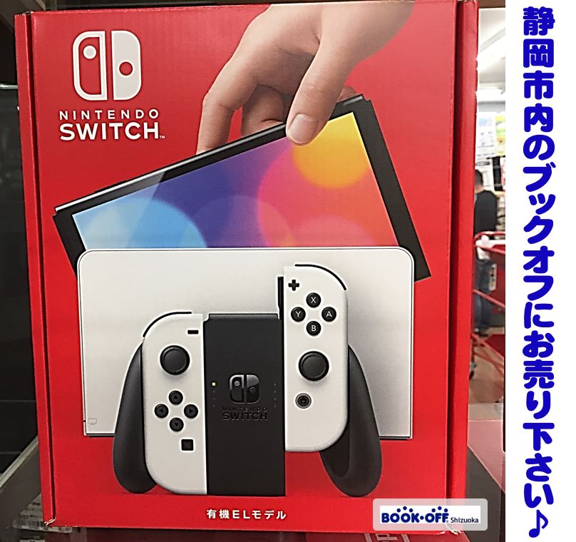 ブックオフ静岡馬渕店に【未使用品】Nintendo Switch 有機ELモデル Joy-Con(L)/(R) ホワイト 入荷しました!!