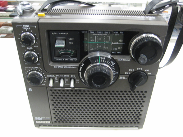 ソニー スカイセンサー』レトロなラジオを買取いたしました 