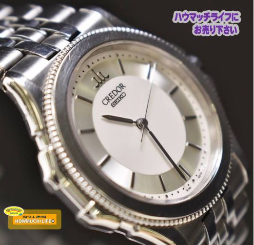 セイコー（SEIKO）CREDOR 8J81-6B70 クオーツ 腕時計 をお買い取り！