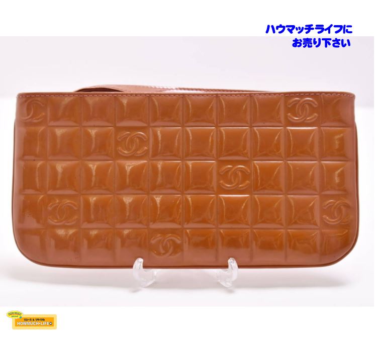 シャネル (CHANEL) チョコバー ポーチ ( 8117211 ) をお買い取り！