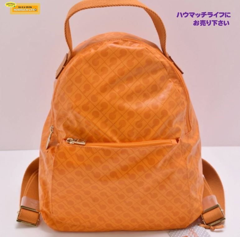 【未使用品】ゲラルディーニ（ GHERARDINI ） オレンジ バックパック をお買い取り！