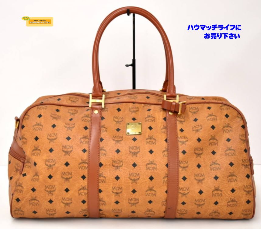MCM（エムシーエム）ヴィセトス柄 ボストンバッグ ユニセックス