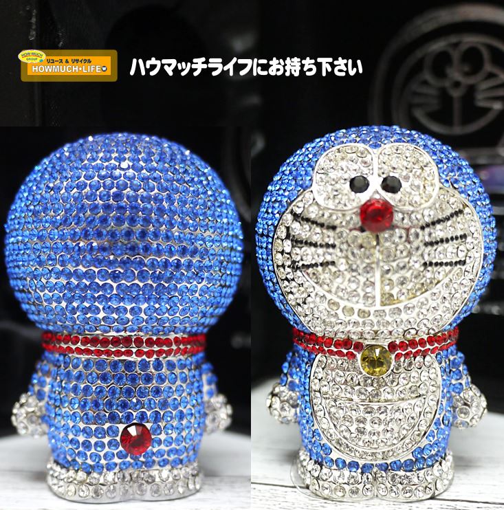 静岡市清水区の買取リサイクルショップ・ハウマッチライフ清水高橋店にて【美品】スワロフスキー（SWAROVSKI）ドラえもん（Doraemon's Bell）クリスタルフィギュア をお買い取り♪