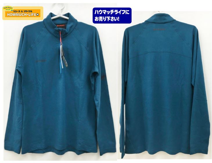 【未使用品】マムート ( MAMMUT ) ジップロングスリーブ 1016-000900 お買取り！