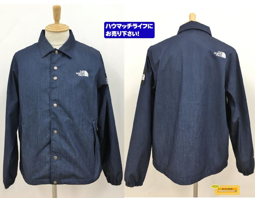 【未使用品】ノースフェイス ( THE NORTH FACE ) GTXデニムコーチジャケット ( NP12042 ) お買取り!