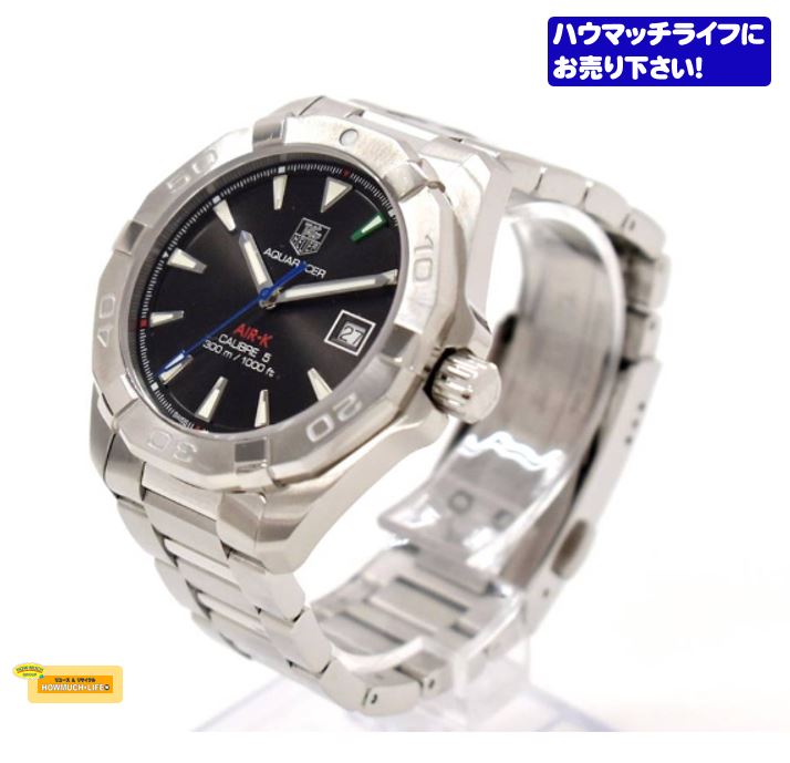 タグホイヤー（TAG Heuer）400本限定 錦織圭モデル AQUARACER キャリバー5 AIR-K3（WAY2116.BA0910）自動巻き腕時計 をお買い取り！