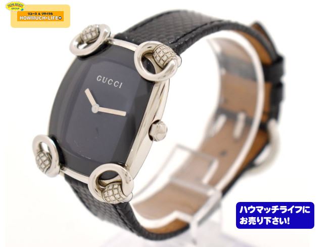 グッチ (GUCCI) ホースビット カクテル(Ref：YA117505) 48Pダイヤ レディース クォーツ をお買い取り！