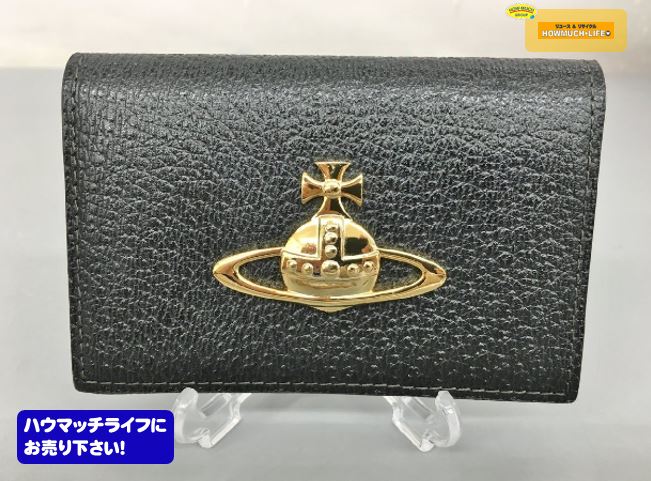 【美品】ヴィヴィアンウエストウッド（ Vivienne Westwood ）オーブ ステアレザー カードケース をお買い取り！