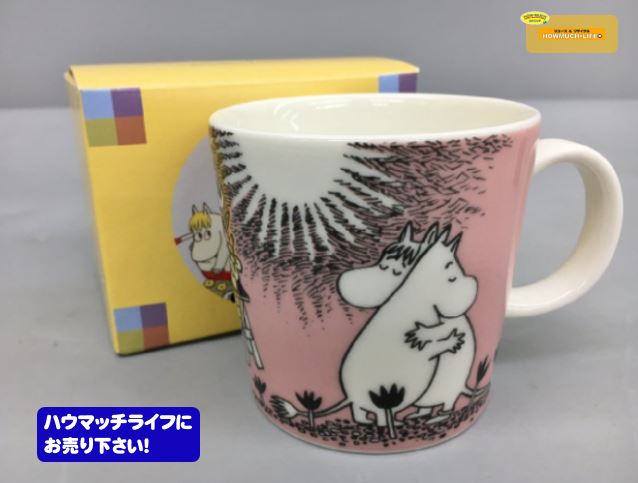 【未使用品】アラビア（ARABIA）LOVE ムーミン クラシック マグ 0.3Lをお買い取り♪