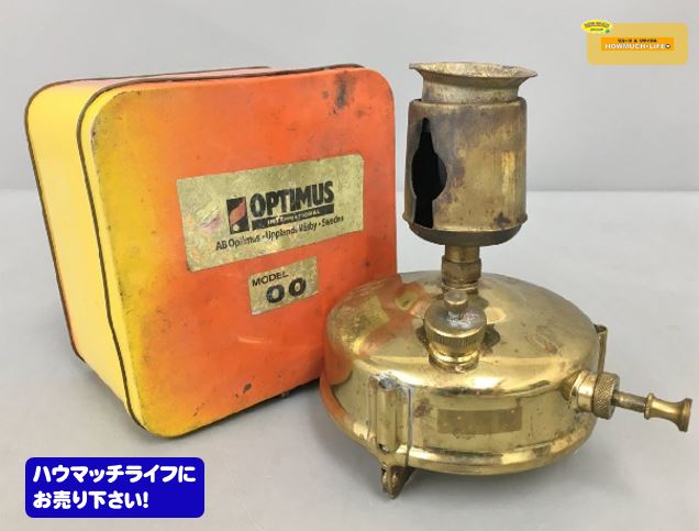 【ジャンク品】オプティマス（ OPTIMUS ）ヴィンテージ ケロシンストーブ MODEL.00 スウェーデン製をお買い取り！