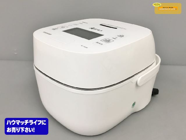 東芝（ TOSHIBA ）真空圧力IHジャー炊飯器 炎匠炊き ( RC-10VSR ) 2021年製 をお買い取り！