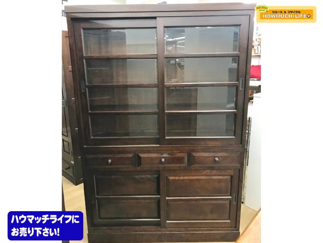 松本民芸家具 食器棚 KG-NN-0041をお買い取り！