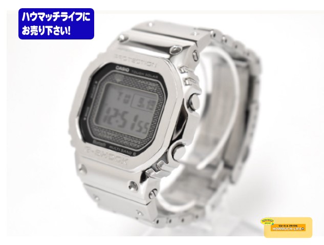 【美品】カシオ（ CASIO ）G-SHOCK フルメタル ( cal：3459/ ref：GMW-B5000 ) 自動巻き 腕時計 をお買い取り！