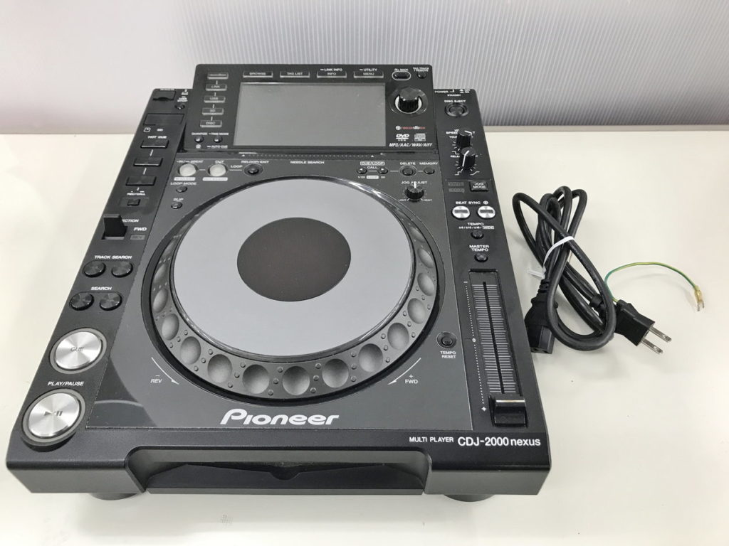 パイオニア Pioneer DJマルチプレーヤー CDJ-2000NXS 2015年製をお買取りいたしました！ オーディオ・音響機器の買取なら静岡市駿河区のハウマッチライフ産業館西通り店