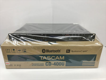 CDプレーヤー CD-400U 2023年製 タスカム TASCAMをお買取りいたしました！ オーディオ・音響機器の買取なら静岡市清水区のハウマッチライフ清水高橋店